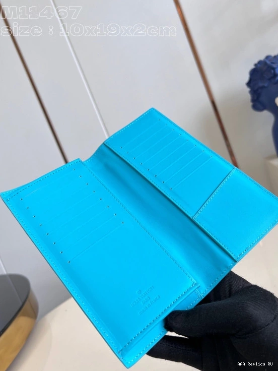 Aaa replica bags WALLET-10*19*2cm VUITTON BRAZZA LOUIS 0713